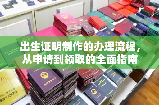 南漳出生证明制作的办理流程，从申请到领取的全面指南