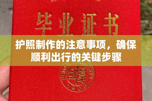 南漳护照制作的注意事项，确保顺利出行的关键步骤